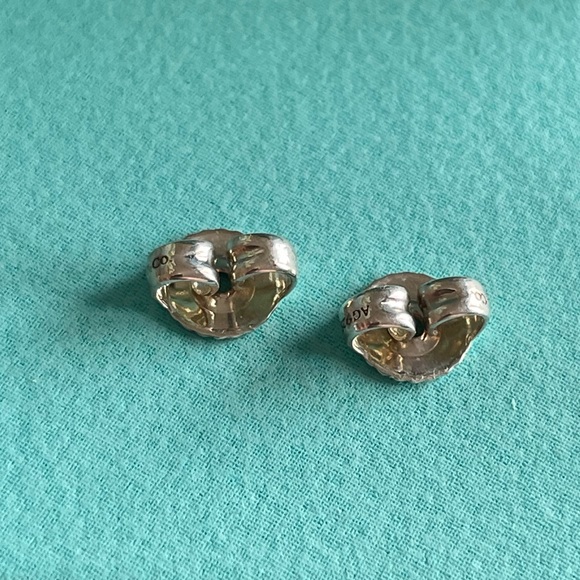 Tiffany moonstone CBTY earrings - Picture 7 of 7